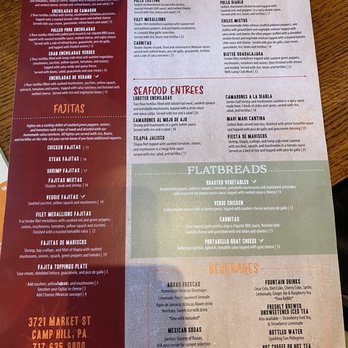 El Sol Cantina - Menu - Mexican Near Me - Camp Hill, Pennsylvania