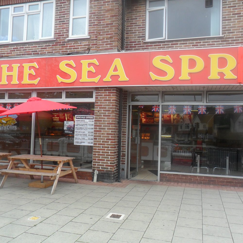 The Sea Spray - Fish & Chips Near Me - Shirley, XWM