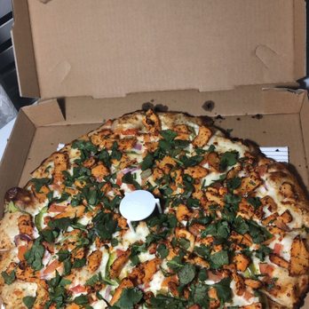 Curry Pizza House - large tandoori chicken pizza so delicious mouth watering - Pizza Near Me - Dublin, California Curry Pizza House - large tandoori chicken pizza so delicious mouth watering - Pizza Near Me - Dublin, California
