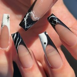760 Nail Spot - Long coffin $95 set