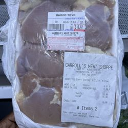 Carroll's Meat Shoppe Seafood & Produce Market - Chicken thighs