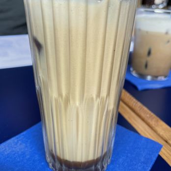 Andros Taverna - Almond Freddo - Greek Near Me - Chicago, Illinois Andros Taverna - Almond Freddo - Greek Near Me - Chicago, Illinois