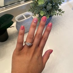 Gel nail polish with design! Gel nail polish with design!