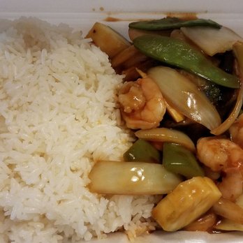 Great Wall Chinese Restaurant - Szechuan shrimp lunch order - Chinese Near Me - Chesapeake, Virginia