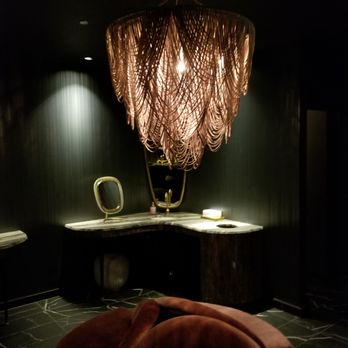 BLVD Steakhouse - Women's restroom- a slice of elegance from a time now passed! - New American Near Me - Chicago, Illinois