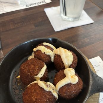 J. Wilson's - Boudin balls - New American Near Me - Beaumont, Texas