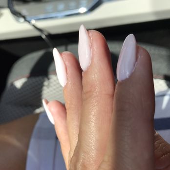 Relaxation Nail Spa - This is as smooth as Mary got them after asking several times. - Nail Salons Near Me - El Segundo, California