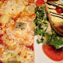 Monna Lisa - Formule mi-pizza mi-salade à choisir dans la carte (miam miam)
