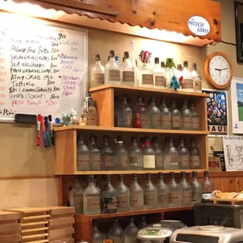 Koiso Sushi Bar - Personal Sake bottles for repeat guests - Sushi Bars Near Me - Kihei, Hawaii