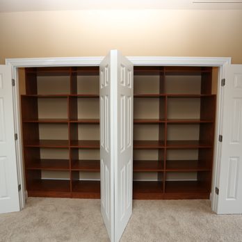 Affordable Custom Closets - two open closets - General Contractors Near Me - Aurora, Illinois Affordable Custom Closets - two open closets - General Contractors Near Me - Aurora, Illinois
