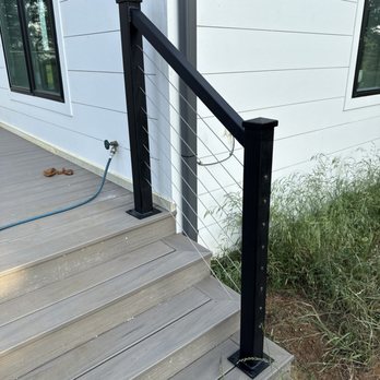 Capital Welding Works - Custom Cable Railings for new home in Durant Ok - Fences & Gates Near Me Capital Welding Works - Custom Cable Railings for new home in Durant Ok - Fences & Gates Near Me