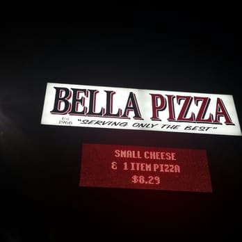 Bella Pizza - There's nothing small about this pizza. Nor about me really. - Pizza Near Me - Buffalo, New York