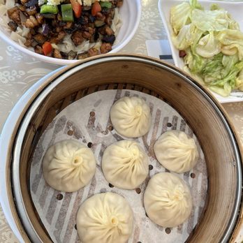 Dumpling World - XLB, Eggplant & Minced Pork Noodle (Dry), cabbage - Chinese Near Me - Sugar Land, Texas Dumpling World - XLB, Eggplant & Minced Pork Noodle (Dry), cabbage - Chinese Near Me - Sugar Land, Texas