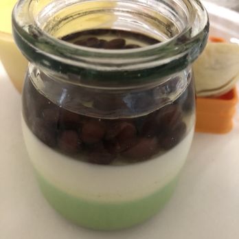 Sheng Kee Bakery - Matcha red bean pudding - Bakeries Near Me - San Mateo, California