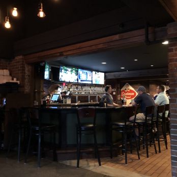 Block Brewing Company - people sitting at the bar - Brewpubs Near Me - Brighton, Michigan