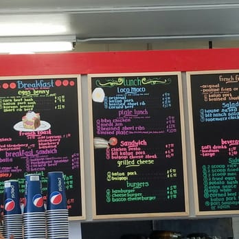Button Up Cafe - The menu at Button up Cafe - Breakfast & Brunch Near Me - Pearl City, Hawaii