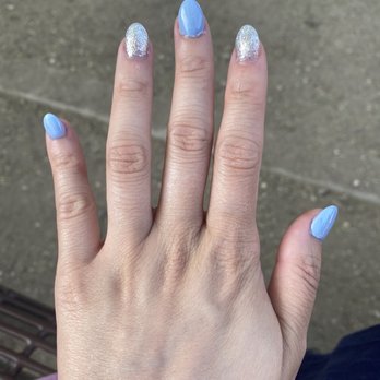 Quality Nails - Ignore my dry skin,,, look at the shape and bottom part of my nails - Nail Salons Near Me - West Covina, California