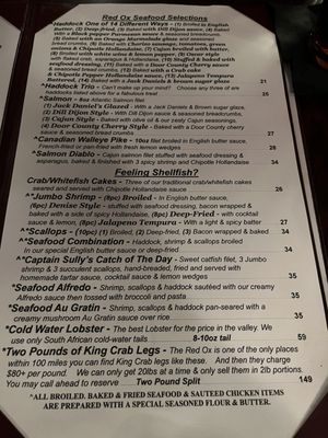 Menu photo 3 Red Ox Seafood and Steakhouse Appleton, WI Menu photo 3 Red Ox Seafood and Steakhouse Appleton, WI