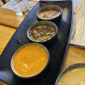 Nico's Taco and Tequila Bar - Salsa flight - Mexican Near Me - Minneapolis, Minnesota Nico's Taco and Tequila Bar - Salsa flight - Mexican Near Me - Minneapolis, Minnesota
