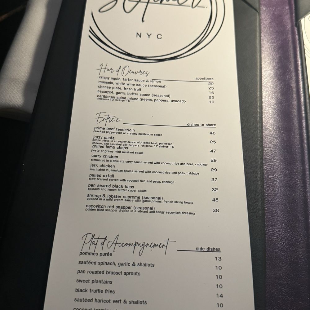 Menu Menu
