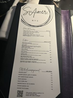 Menu photo 4 S'Aimer New York, NY