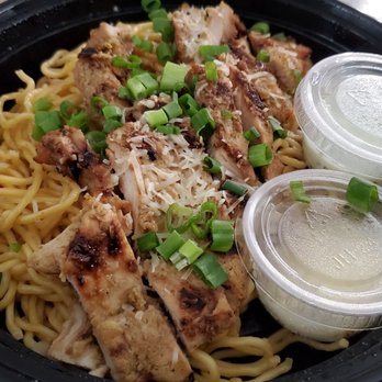Fu Belly - Garlic parmesan noodles with grilled chicken. - Vietnamese Near Me - Chandler, Arizona