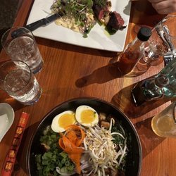 The Fat Pig - Pork Ramen and Hanger Steak
