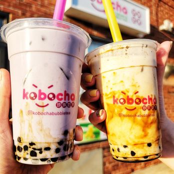 Kobocha Bubble Tea - Taro & Brown Sugar Milk Teas - Bubble Tea Near Me - Rocky Hill, Connecticut