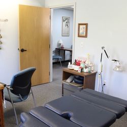 Dr. Charles B. Lerner MSAc, D.C. - Dr's private office.