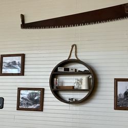 White Mountain Cafe - Browse the area's history on the wall
