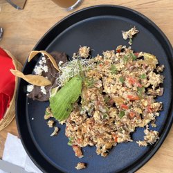Love Coffee - Machaca and eggs