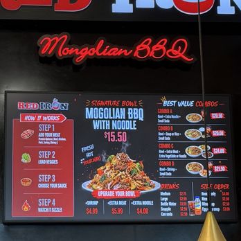 Red Iron - Menu - Mongolian Near Me - Arcadia, California Red Iron - Menu - Mongolian Near Me - Arcadia, California