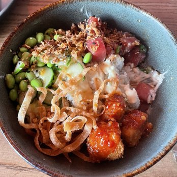 LOCAL Public Eatery Henderson - Poke Bowl w/o Avocado - Pubs Near Me - Dallas, Texas