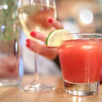 Jack Sprat - Kombucha Kocktail $9 "vodka, hibiscus & lime kombucha, grenadine, fresh mint" - New American Near Me - Girdwood, Alaska