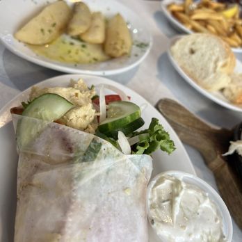 Hellas Restaurant - Veggie pita and Greek style potatoes - Bakeries Near Me - Tarpon Springs, Florida Hellas Restaurant - Veggie pita and Greek style potatoes - Bakeries Near Me - Tarpon Springs, Florida