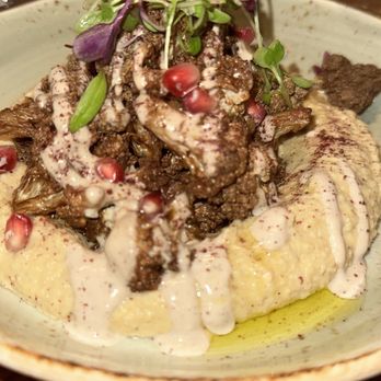 Taverna Veranda - CAULIFLOWER over Hummus - Mediterranean Near Me - Edgewater, New Jersey