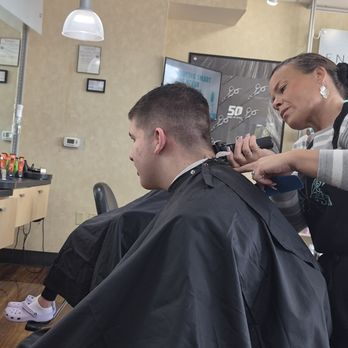 Supercuts - My son getting his haircut - Hair Salons Near Me - Salem, Oregon Supercuts - My son getting his haircut - Hair Salons Near Me - Salem, Oregon
