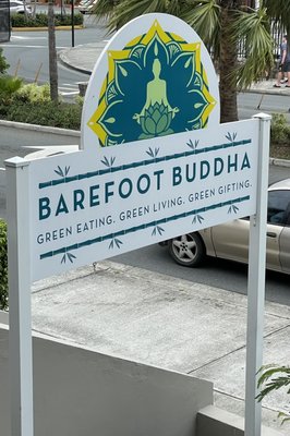 Barefoot Buddha by null