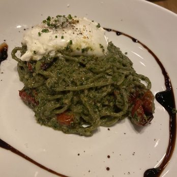 The Bower - Basil spaghetti - New American Near Me - New Orleans, Louisiana The Bower - Basil spaghetti - New American Near Me - New Orleans, Louisiana