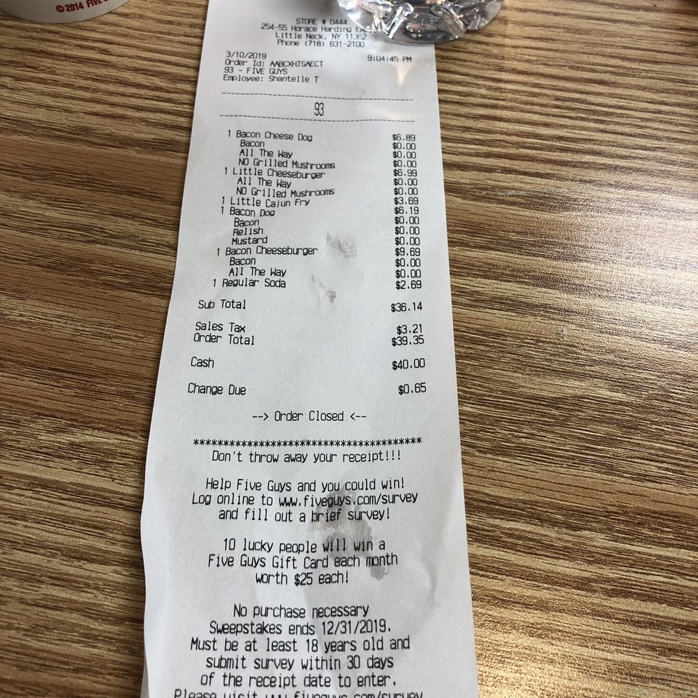 Five Guys - Burgers Near Me - Little Neck, New York Five Guys - Burgers Near Me - Little Neck, New York