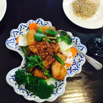 Thai Classic In Paso - Garlic Pepper Fish - Thai Near Me - Paso Robles, California Thai Classic In Paso - Garlic Pepper Fish - Thai Near Me - Paso Robles, California