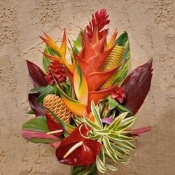 Kalani Tropicals - We are a flower farm who grows and makes tropical flower arrangements for shipment and local delivery.