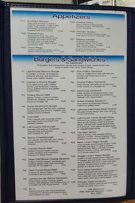 Menu photo 2 Lighthouse Cafe Port Lavaca, TX Menu photo 2 Lighthouse Cafe Port Lavaca, TX