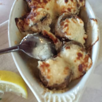 The Crab Pot - Crab stuffed mushroom. Not bad just too much cheese for me. - Seafood Near Me - Seattle, Washington The Crab Pot - Crab stuffed mushroom. Not bad just too much cheese for me. - Seafood Near Me - Seattle, Washington