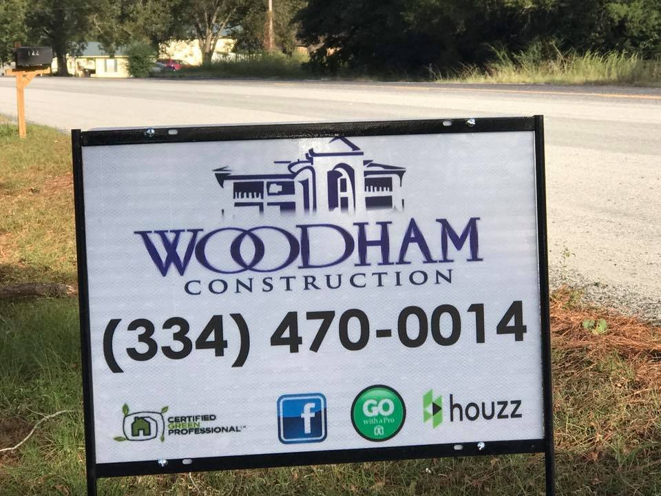 WOODHAM CONSTRUCTION Contractors 204 Plaza Dr, Enterprise, AL