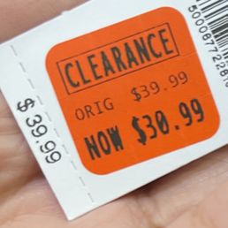 Crazy clearance lol Crazy clearance lol