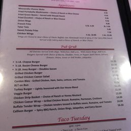Menu 1 of 2