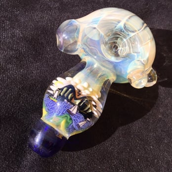 Holy Smokes - Here is a custom Newport bridge pipe. With the Rose Island light and two sail boats. - Piercing Near Me - Newport, Rhode Island