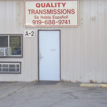 Quality Transmissions - Transmission Repair Near Me - Durham, North Carolina Quality Transmissions - Transmission Repair Near Me - Durham, North Carolina
