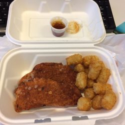 Anabel's Mobile Kitchen - Chicken empanadas with tater tots